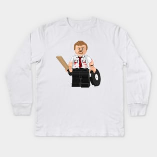 Lego Shaun of the Dead Kids Long Sleeve T-Shirt